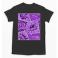Purple Comic Book Purple Color Graphic Unisex T-Shirt Purple Comic Book Purple Color Graphic Unisex T-Shirt