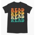 Read Read Read Read Book Lover Reading Bookworm Reader Unisex T-Shirt
