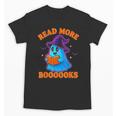 Read More Books Halloween Book Cute Ghost Reading Teaching Unisex T-Shirt