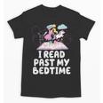 I Read Past My Bedtime Reading Unicorn Book Lover Unisex T-Shirt I Read Past My Bedtime Reading Unicorn Book Lover Unisex T-Shirt