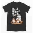 Read S'More Books Camping Outdoors Reading Campfire Smores Unisex T-Shirt