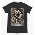 The Reader Tarot Card Skeleton Reading Book Bookworm Bookish Unisex T-Shirt The Reader Tarot Card Skeleton Reading Book Bookworm Bookish Unisex T-Shirt