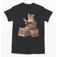Reading Cat Book Lover Unisex T-Shirt Reading Cat Book Lover Unisex T-Shirt