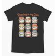 Reading Is My Jam Cute Jelly Jars Book Genres Unisex T-Shirt Reading Is My Jam Cute Jelly Jars Book Genres Unisex T-Shirt