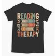 Reading Is My Therapy Book Lover Unisex T-Shirt Reading Is My Therapy Book Lover Unisex T-Shirt