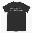Reading Is Resistance Banned Books Unisex T-Shirt