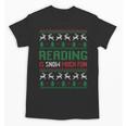 Reading Is Snow Much Fun Winter Bookworm Reading Book Lovers Unisex T-Shirt Reading Is Snow Much Fun Winter Bookworm Reading Book Lovers Unisex T-Shirt