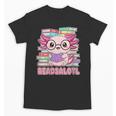 Readsalotl Axolotl Reading Book Bookworm Unisex T-Shirt