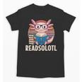 Readsolotl Axolotl Reading Book Lover Kawaii Bookworms Unisex T-Shirt Readsolotl Axolotl Reading Book Lover Kawaii Bookworms Unisex T-Shirt