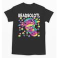 Readsolotl Cute Axolotl Book Lover Reading Women Girls Unisex T-Shirt Readsolotl Cute Axolotl Book Lover Reading Women Girls Unisex T-Shirt
