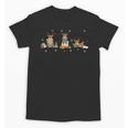 Reindeer Reading Books Christmas Library Classroom Unisex T-Shirt