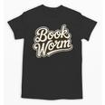 Retro Book Worm Reading For Book Lovers Unisex T-Shirt Retro Book Worm Reading For Book Lovers Unisex T-Shirt