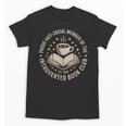 Retro Proud Introverted Book Club Anti Social Reader Unisex T-Shirt