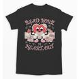 Retro Read Your Heart Out Valentine’s Day Teacher Book Lover Unisex T-Shirt