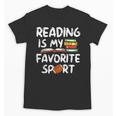 Retro Reading Is My Favorite Sport Football World Book Day Unisex T-Shirt Retro Reading Is My Favorite Sport Football World Book Day Unisex T-Shirt