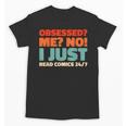 Retro Superheroes Art Graphic Novels Vintage Comic Books Unisex T-Shirt
