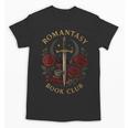 Romantasy Book Club Coffee Sword Roses Unisex T-Shirt Romantasy Book Club Coffee Sword Roses Unisex T-Shirt