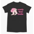 Rowdy 'Bout Books Cowboy Lovers Unisex T-Shirt