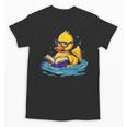 Rubber Duck Reading Book Swim Rubber Duckling Rubber Duckie Unisex T-Shirt Rubber Duck Reading Book Swim Rubber Duckling Rubber Duckie Unisex T-Shirt