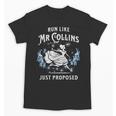 Run Like Mr Collins Just Proposed Books And Running Unisex T-Shirt