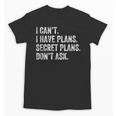 Sarcastic Mind Your Business Quote For Shy Introverts Unisex T-Shirt