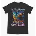 Save A Dragon Ride A Wingleader Books Dragon Lover Cute Unisex T-Shirt