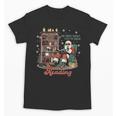 He Sees What You'Ve Been Reading Santa Christmas Bookish Unisex T-Shirt He Sees What You'Ve Been Reading Santa Christmas Bookish Unisex T-Shirt