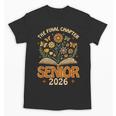 Senior 2026 Final Chapter Retro Book Lover Last First Day Unisex T-Shirt Senior 2026 Final Chapter Retro Book Lover Last First Day Unisex T-Shirt