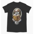 Shih Tzu Book How To Train Your Human Funny Dog Motif Unisex T-Shirt
