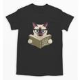 Siamese Cat Reading Book How To Train Your Human Humorous Unisex T-Shirt Siamese Cat Reading Book How To Train Your Human Humorous Unisex T-Shirt