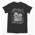 Snow Is Falling Books Are Calling Winter Reading Unisex T-Shirt