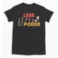 Spanish Reading Book Lover Teacher Maestra Leer Es Poder For Men Women Unisex T-Shirt