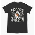 Spooky Book Club Cute Ghost Reading Book Halloween Costume Unisex T-Shirt Spooky Book Club Cute Ghost Reading Book Halloween Costume Unisex T-Shirt