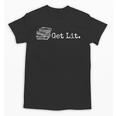 Stack Of Books Get Lit Book Reading Reader Unisex T-Shirt Stack Of Books Get Lit Book Reading Reader Unisex T-Shirt