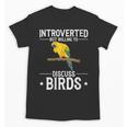 Sun Conure Introvert Parrot Bird Sun Conure Unisex T-Shirt