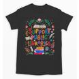 Support Public Libraries Book Nerd Outfit For Book Lovers Unisex T-Shirt