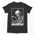 Tarot Card Shirt The Reader Tarot Skeleton Reading Book Unisex T-Shirt Tarot Card Shirt The Reader Tarot Skeleton Reading Book Unisex T-Shirt