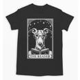 Tarot Card Vintage Whippet Dog Book Lover The Reader Unisex T-Shirt