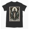 Tarot Cards Guide Book Esoteric Mysticism Clothing Tarot Card Justice Unisex T-Shirt