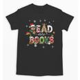 Teacher Read More Books Christmas Reading Bookworm Librarian Unisex T-Shirt Teacher Read More Books Christmas Reading Bookworm Librarian Unisex T-Shirt