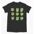 Teacher Reading Shamrock St Patrick’s Day Book Lover Kids Unisex T-Shirt