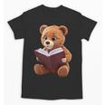 Teddy Bear Reading a Book Unisex T-Shirt Teddy Bear Reading a Book Unisex T-Shirt