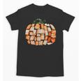 Thanksgiving Fall Books Pumpkins Vintage Library Teacher Kid Unisex T-Shirt Thanksgiving Fall Books Pumpkins Vintage Library Teacher Kid Unisex T-Shirt
