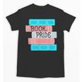 Threadless Grey Sky Chai Trans Book Pride Graphic Unisex T-Shirt Threadless Grey Sky Chai Trans Book Pride Graphic Unisex T-Shirt