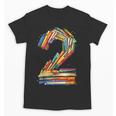 Toddler 2nd Birthday Books Themed 2 Year Old Boys Kids Girls Unisex T-Shirt