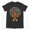 History Month Afro Women Book Lover Librarian Teacher Unisex T-Shirt