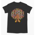 History Month Afro Women Girls Book Lover Librarian Unisex T-Shirt