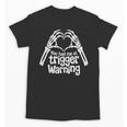 You Had Me At Trigger Warning Skeleton Book Reading Lover Unisex T-Shirt