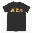 Turkey Reading Books Fall Thanksgiving Teacher Book Lovers Unisex T-Shirt