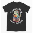 Unearth a Story Summer Reading 2026 Book Lover Dino Fun Unisex T-Shirt